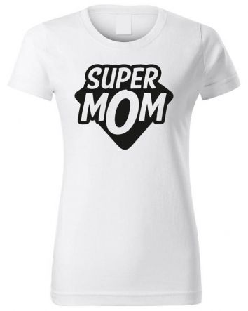 Super Mom-Női póló-XS-Fehér
