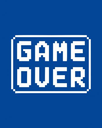 Game Over - Legénybúcsú póló