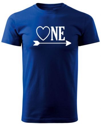One Love-Férfi póló-S-Kék