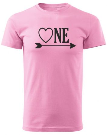 One Love-Férfi póló-S-Rózsaszín
