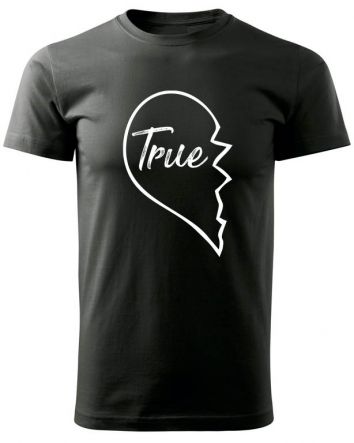 True Love - True-Férfi póló-S-Palakő