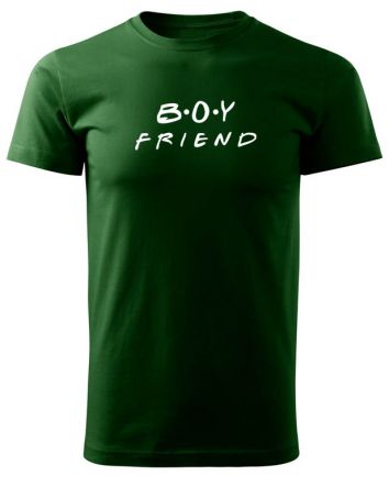 Boy Friend-Férfi póló-S-Zöld
