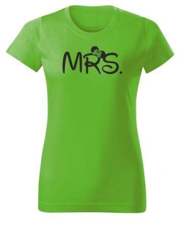 Mrs Minnie-Női póló-XS-Almazöld