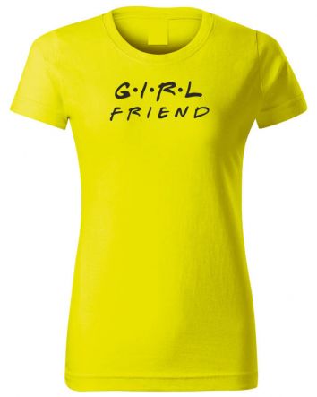 Girl Friend-Női póló-XS-Sárga