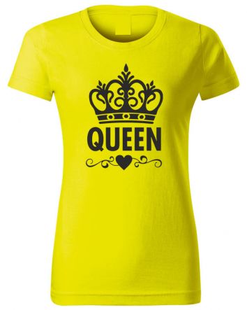 Queen-Női póló-XS-Sárga