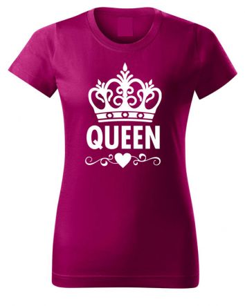Queen-Női póló-XS-Fukszia