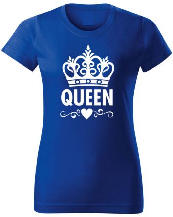 Queen-Női póló-XS-Kék