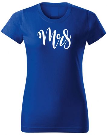 Mrs-Női póló-XS-Kék