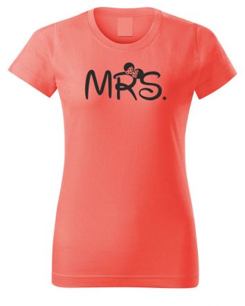 Mrs Minnie-Női póló-XS-Coral