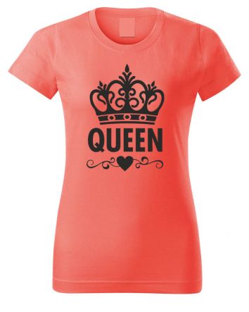 Queen-Női póló-XS-Coral