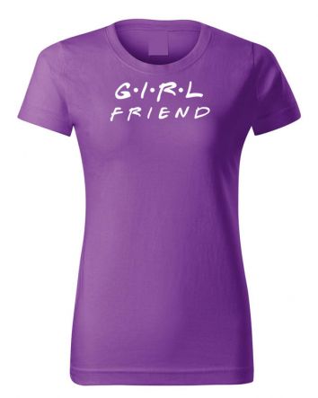 Girl Friend-Női póló-XS-Lila