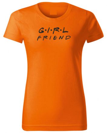Girl Friend-Női póló-XS-Narancs