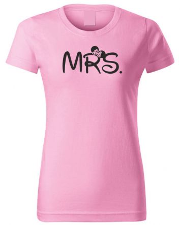Mrs Minnie-Női póló-XS-Rózsaszín