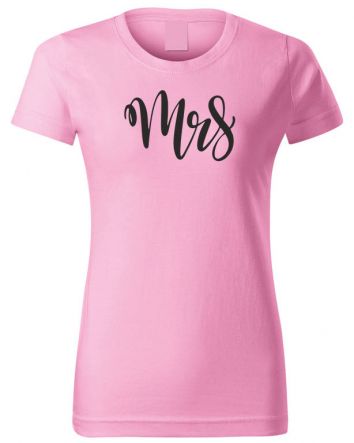 Mrs-Női póló-XS-Rózsaszín