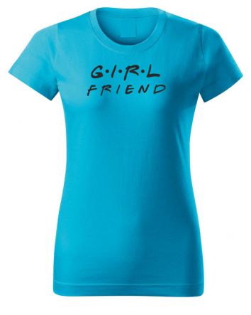 Girl Friend-Női póló-XS-Türkiz
