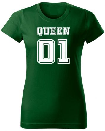 Queen 01-Női póló-XS-Zöld