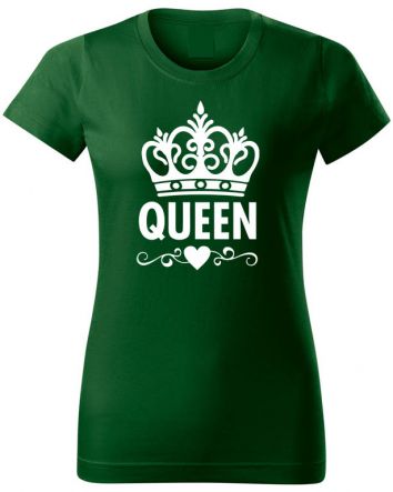 Queen-Női póló-XS-Zöld