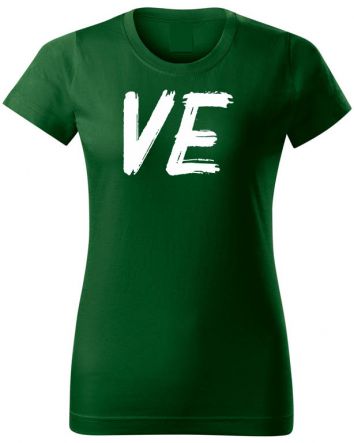 Love - Ve -Női póló-XS-Zöld