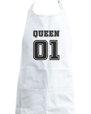 Queen 01 Kötény-Kötény-One size-Fehér