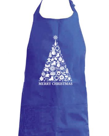 Karácsonyfa Kötény-Kötény-One size-Kék