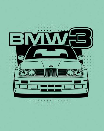 BMW 3 E30 - BMW póló