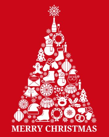 Karácsonyfa - Karácsonyi póló