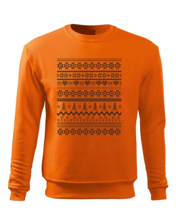 Kötött Karácsony Férfi pulóver-Férfi pulóver-S-Narancs