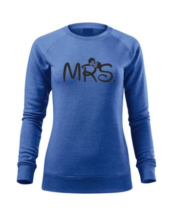 Mrs Minnie Női pulóver-Női pulóver-XS-Kék melírozott