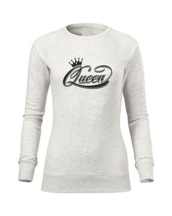 Queen Tattoo Női pulóver-Női pulóver-XS-Törtfehér