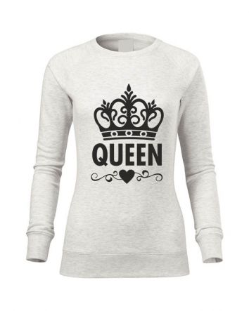 Queen Női pulóver-Női pulóver-XS-Törtfehér