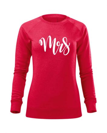 Mrs Női pulóver-Női pulóver-XS-Piros melírozott