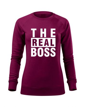 The Real Boss Női pulóver-Női pulóver-XS-Fukszia melírozott