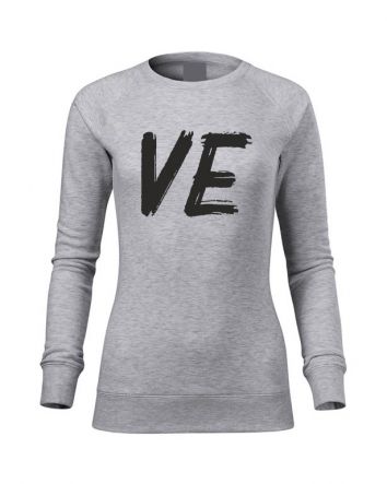 Love - Ve Női pulóver-Női pulóver-XS-Szürke melírozott
