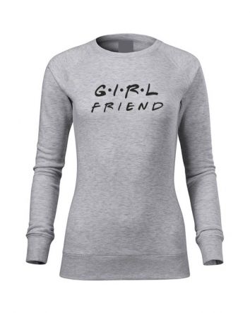 Girl Friend Női pulóver-Női pulóver-XS-Szürke melírozott