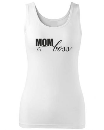 Mom Boss Női trikó-Női trikó-XS-Fehér
