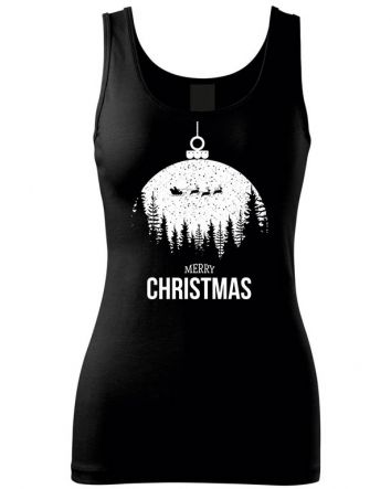 Merry Christmas Női trikó-Női trikó-XS-Fekete