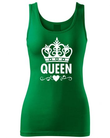 Queen Női trikó-Női trikó-XS-Fűzöld