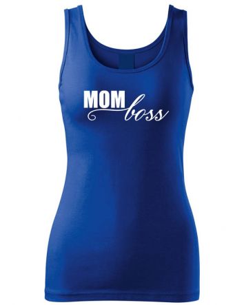 Mom Boss Női trikó-Női trikó-XS-Kék
