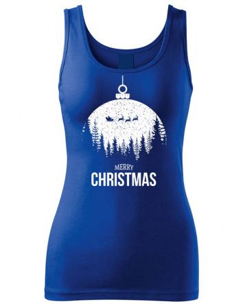 Merry Christmas Női trikó-Női trikó-XS-Kék