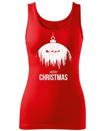Merry Christmas Női trikó-Női trikó-XS-Piros