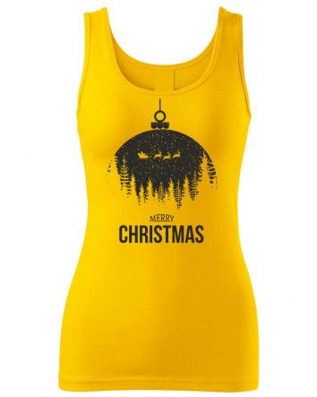Merry Christmas Női trikó-Női trikó-XS-Okkersárga