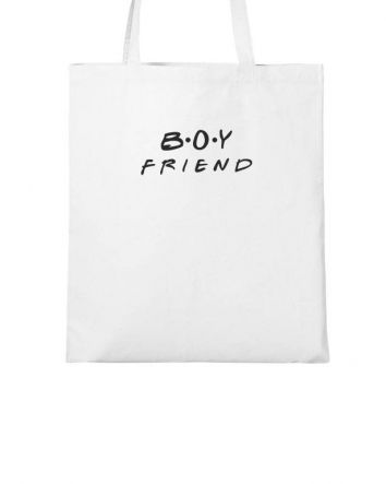 Boy Friend Vászontáska-Vászontáska-40x45 cm-Fehér