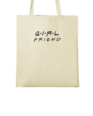 Girl Friend Vászontáska-Vászontáska-40x45 cm-Natúr