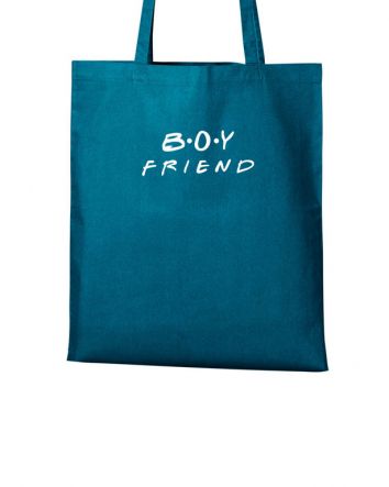 Boy Friend Vászontáska-Vászontáska-40x45 cm-Petrol kék