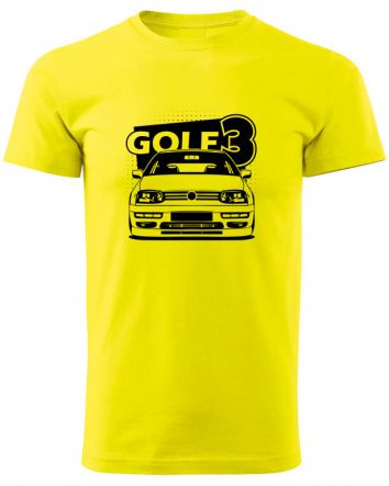 Volkswagen Golf 3 Volkswagen Golf 3, golf 3 póló, vw póló, volkswagen póló, autós póló