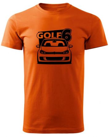 Volkswagen Golf 6 Volkswagen Golf 6, golf 6 póló, vw póló, volkswagen póló, autós póló, golf6 póló, mk6 póló