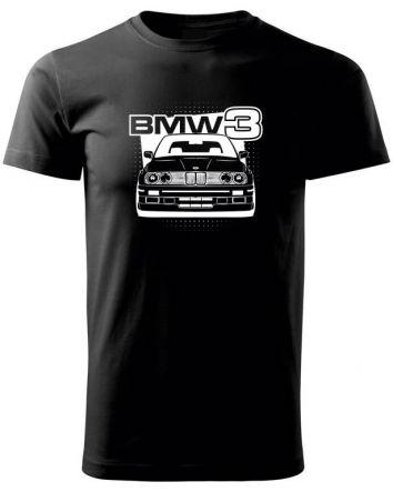 BMW 3 E30 bmw 3 póló, bmw m3 póló, bmw e30 póló, bmw e 30 póló
