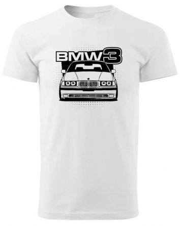 BMW 3 E36 bmw 3 póló, bmw m3 póló, bmw e36 póló, bmw e 36 póló