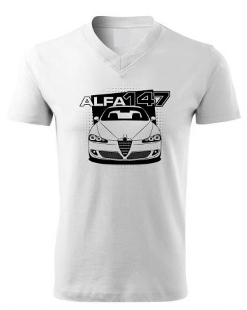Alfa Romeo 147 Alfa Romeo 147, alfa romeo 147 póló, alfás póló, alfa romeo póló, 