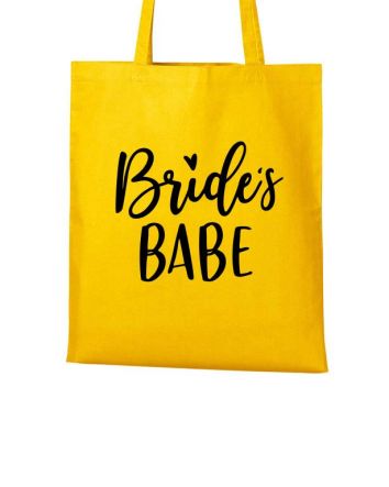 Bride's Babe lánybúcsú póló, lánybúcsú póló, menyasszony póló, bride póló, bride babe  